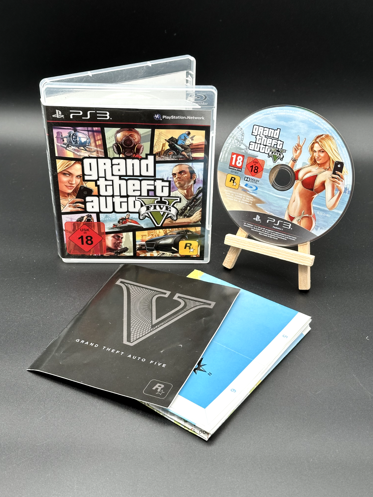 GTA - Grand Theft Auto 5 (Sony PlayStation 3) - Disc poliert ✓ –  tikila86.de - Das ist Retro, image size:1200x1600