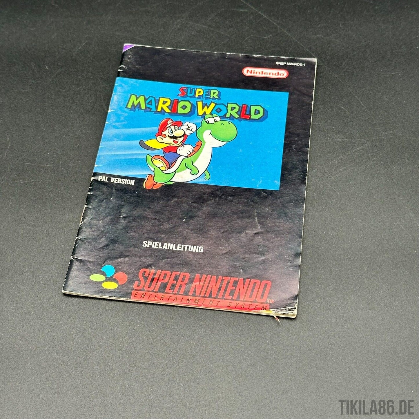 Anleitung zu Super Mario World für Nintendo / SNES / Handbuch