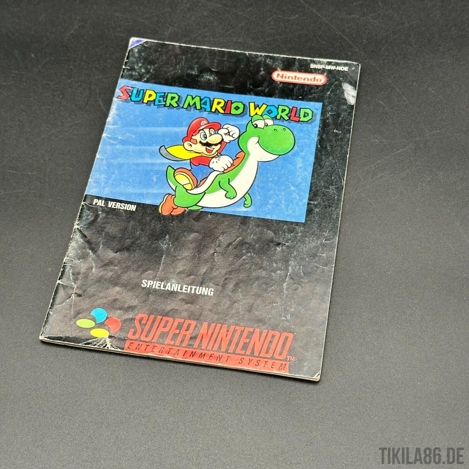 Anleitung zu Super Mario World für Nintendo / SNES / Handbuch