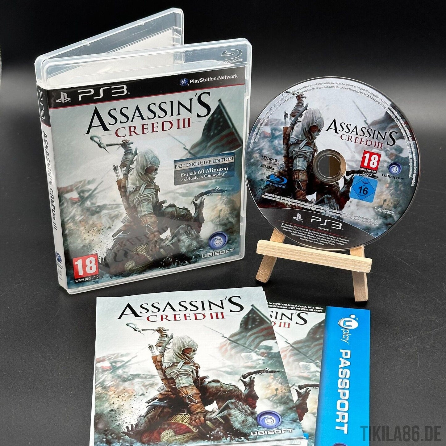 Assassin's Creed III | Playstation 3 | PS3 | OVP | Anleitung - Disc poliert ✅