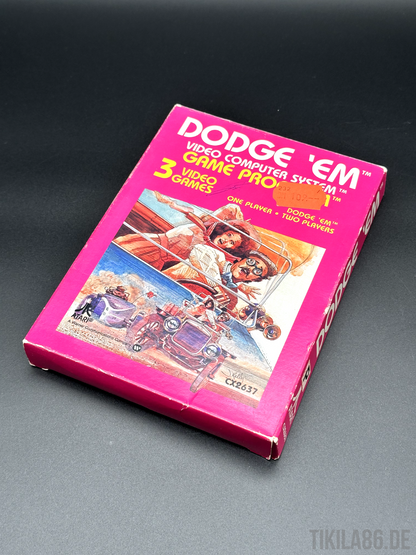 Atari 2600 Spiel in OVP - DODGE 'EM