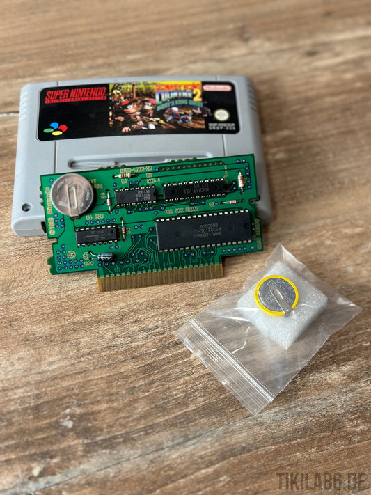 Batterietausch SNES / N64 / Sega Mega Drive
