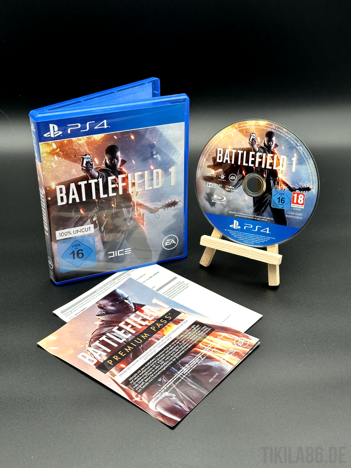 Battlefield 1 (Sony PlayStation 4, 2016) - Disc poliert ✅