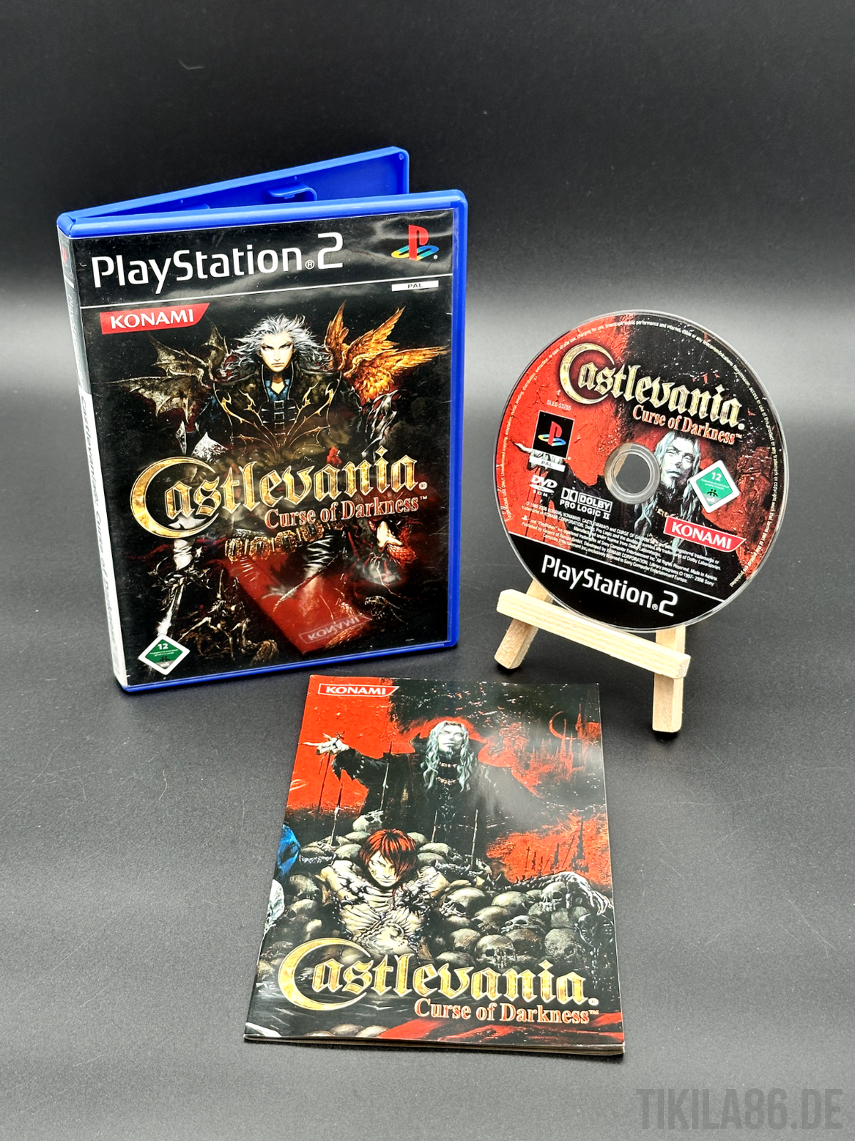 Castlevania: Curse of Darkness (Sony PlayStation 2, 2011) - Disc poliert ✅