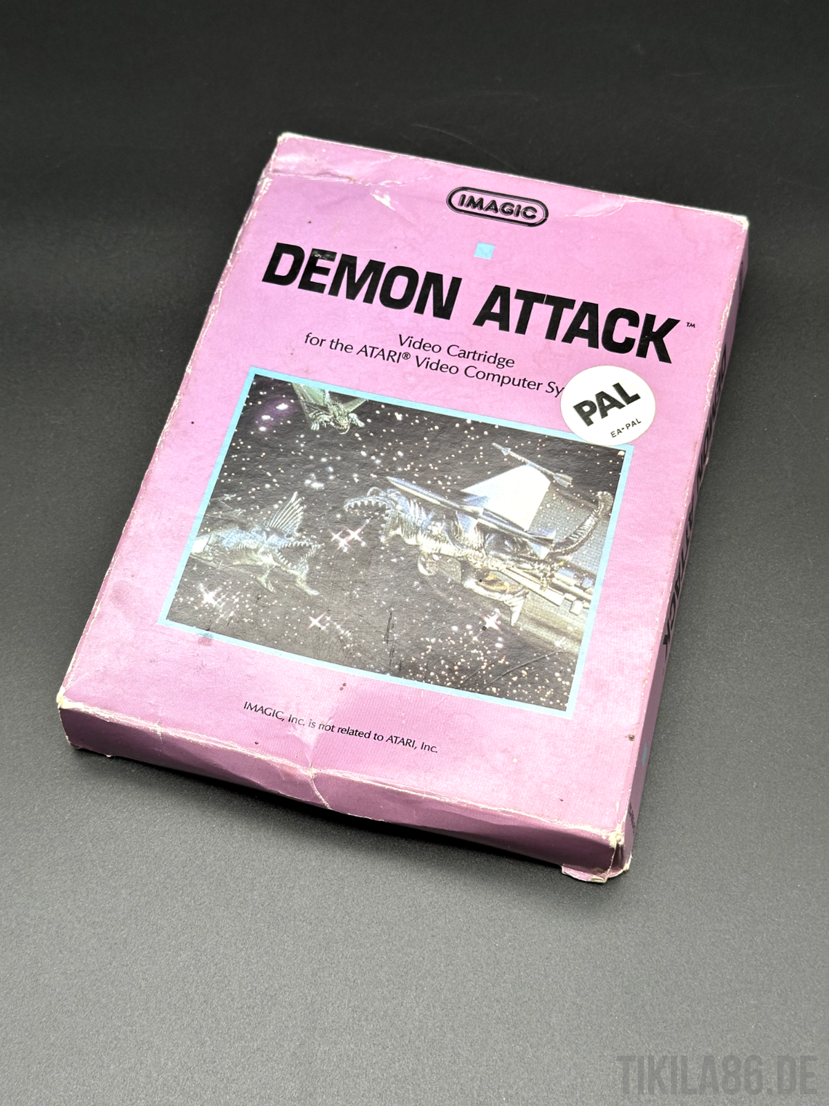 DEMON ATTACK Atari in OVP (Imagic)