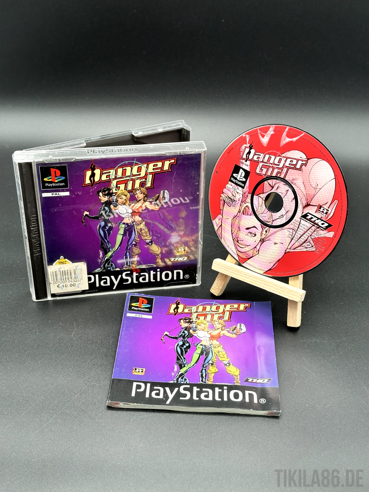 Danger Girl Mit Anleitung Sony Playstation 1 PS1 Spiel - Disc poliert ✅