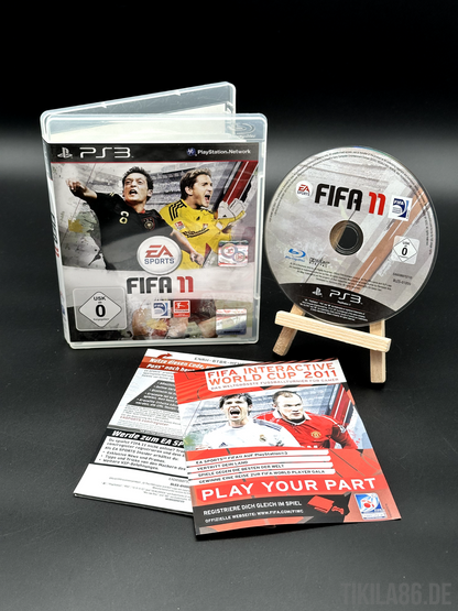 FIFA 11 PS3 (Sony PlayStation 3, 2010) - Disc poliert ✅