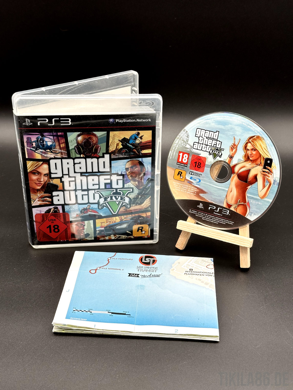 GTA - Grand Theft Auto 5 (Sony PlayStation 3) ohne Anleitung - Disc poliert ✅