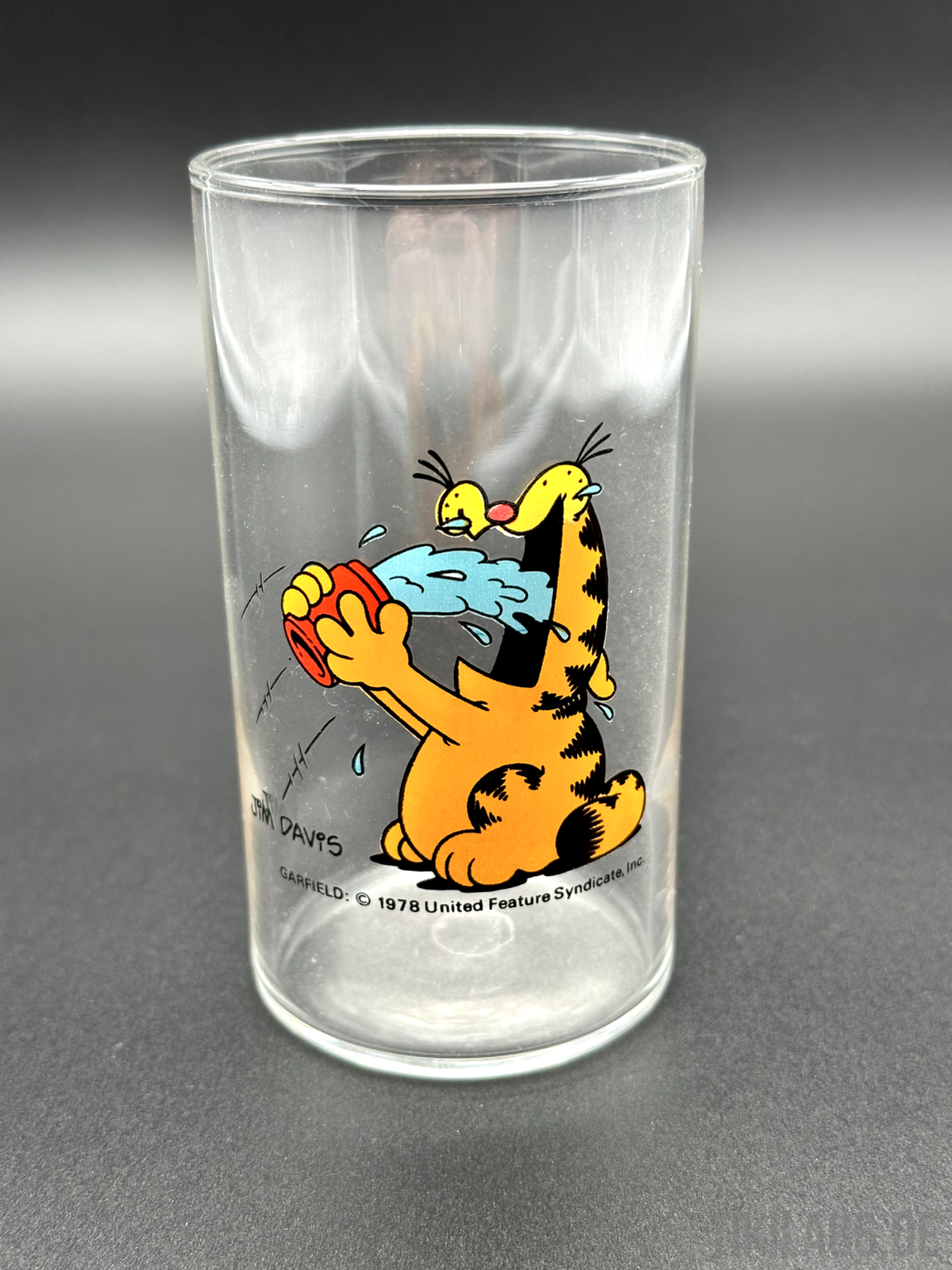 Garfield Jim Davis 1978 - Glas - Trinkglas - Selten