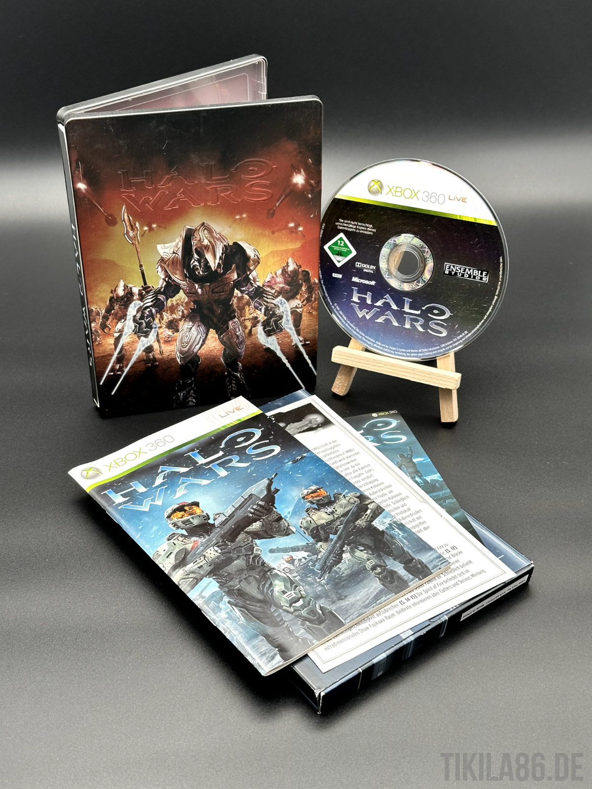 Halo Wars Limited Edition Xbox 360 Komplett - Disc Poliert ✅ - Schuber fehlt