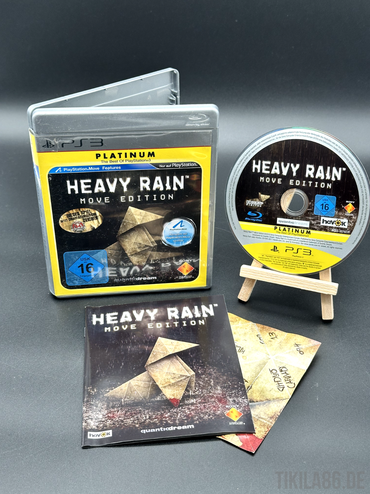 Heavy Rain Move Edition Platinum - PS3 - Disc poliert ✅