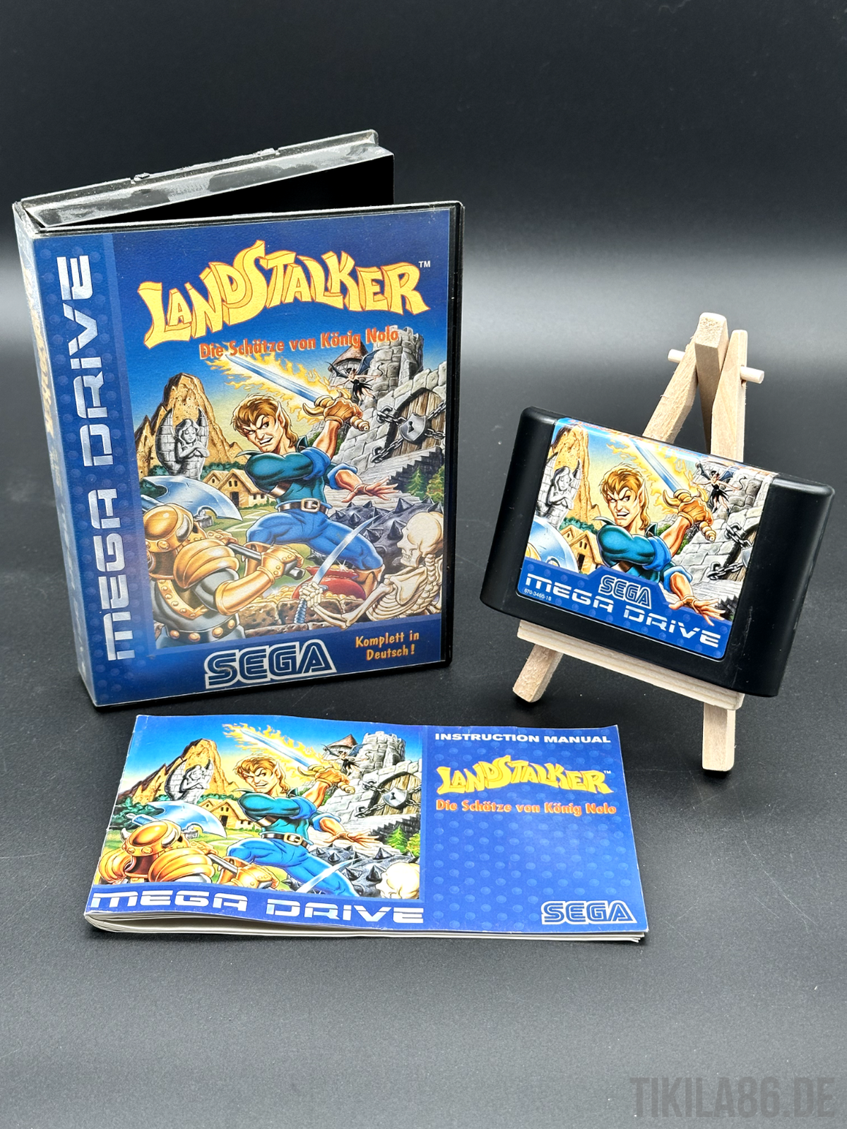 LANDSTALKER OVP + ANLEITUNG SEGA MEGA DRIVE