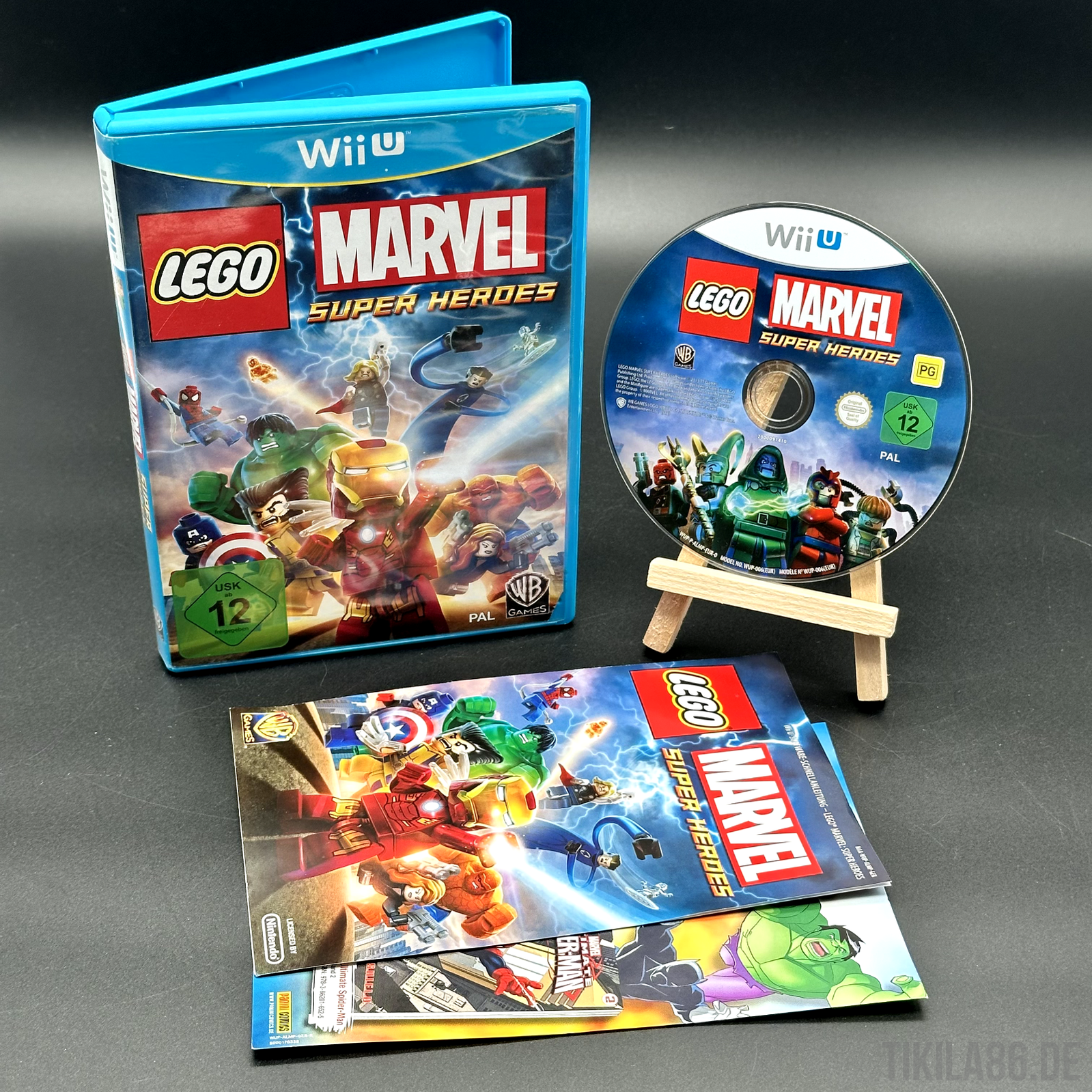 LEGO Marvel Super Heroes (Nintendo Wii U, 2013) - Disc poliert ✅