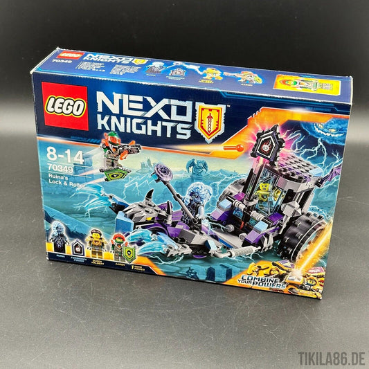 LEGO NEXO KNIGHTS: Ruinas Käfig-Roller (70349) - vollständig ✅