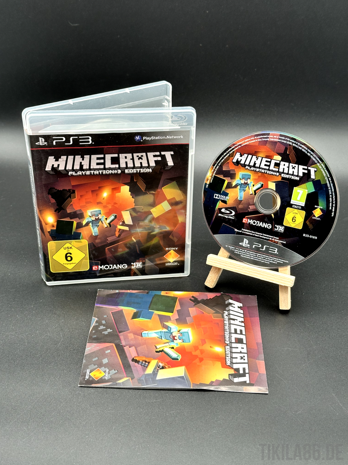 MINECRAFT Sony Playstation 3 Edition PS3 In OVP mit Anleitung - Disc poliert ✅