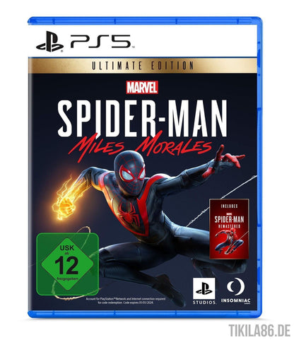 Marvel's Spider-Man: Miles Morales - Ultimate Edition (PS5, 2020) Disc Poliert ✅