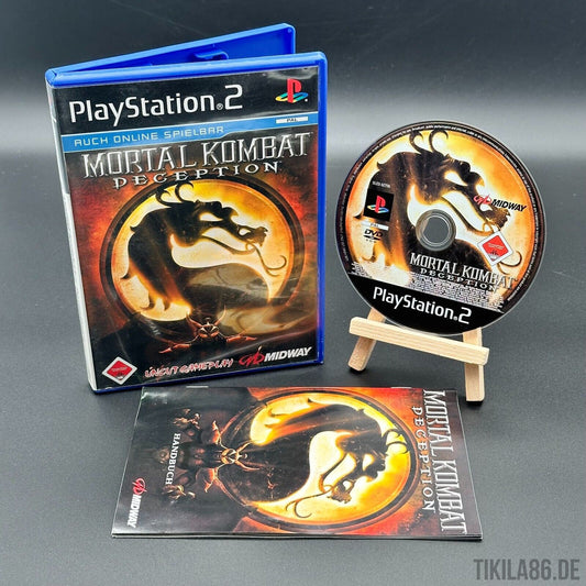 Mortal Kombat: Deception (Sony PlayStation 2) - Disc poliert ✅