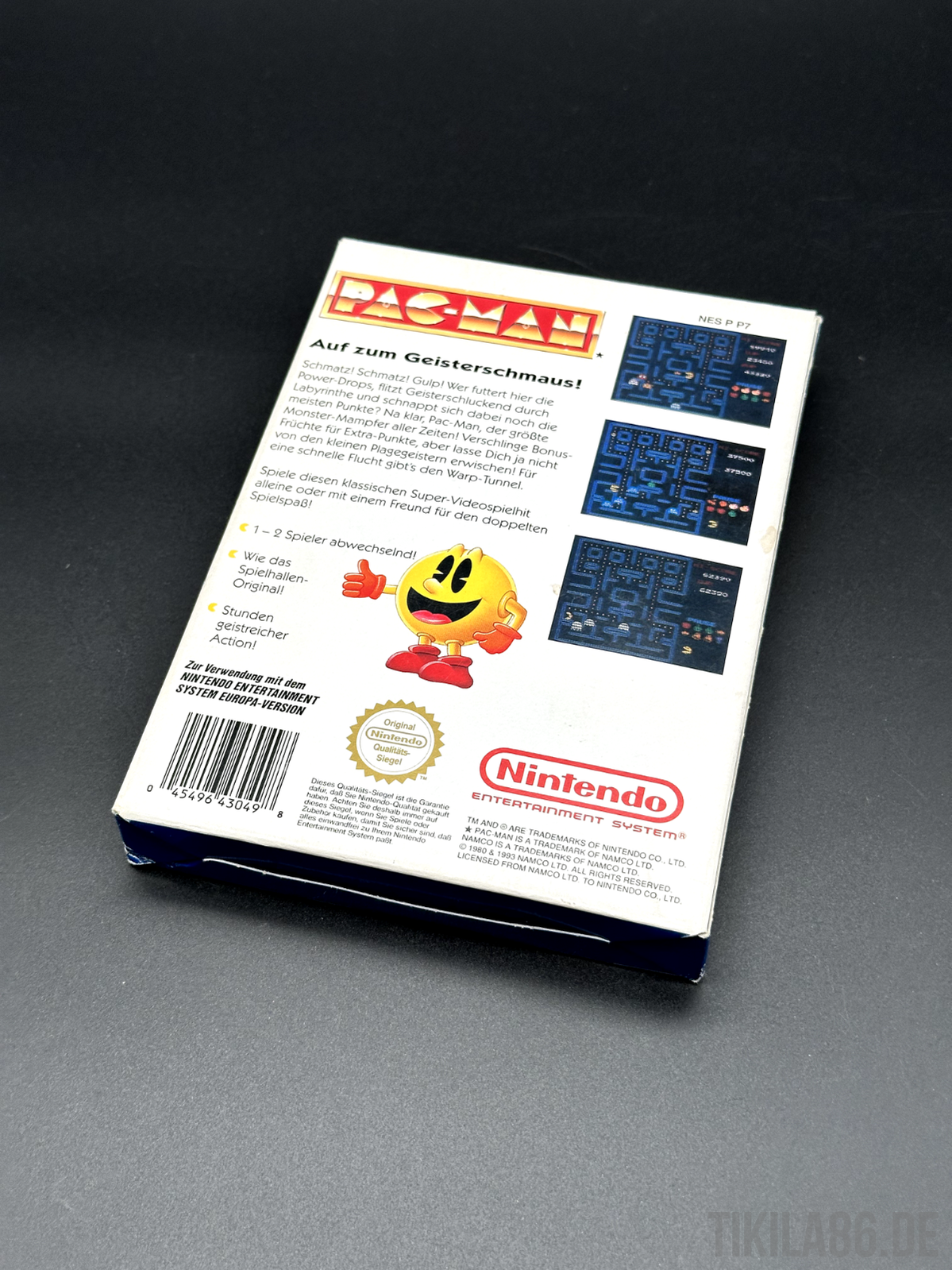 Nintendo NES Spiel - PAC-MAN - Europa-Version - OVP
