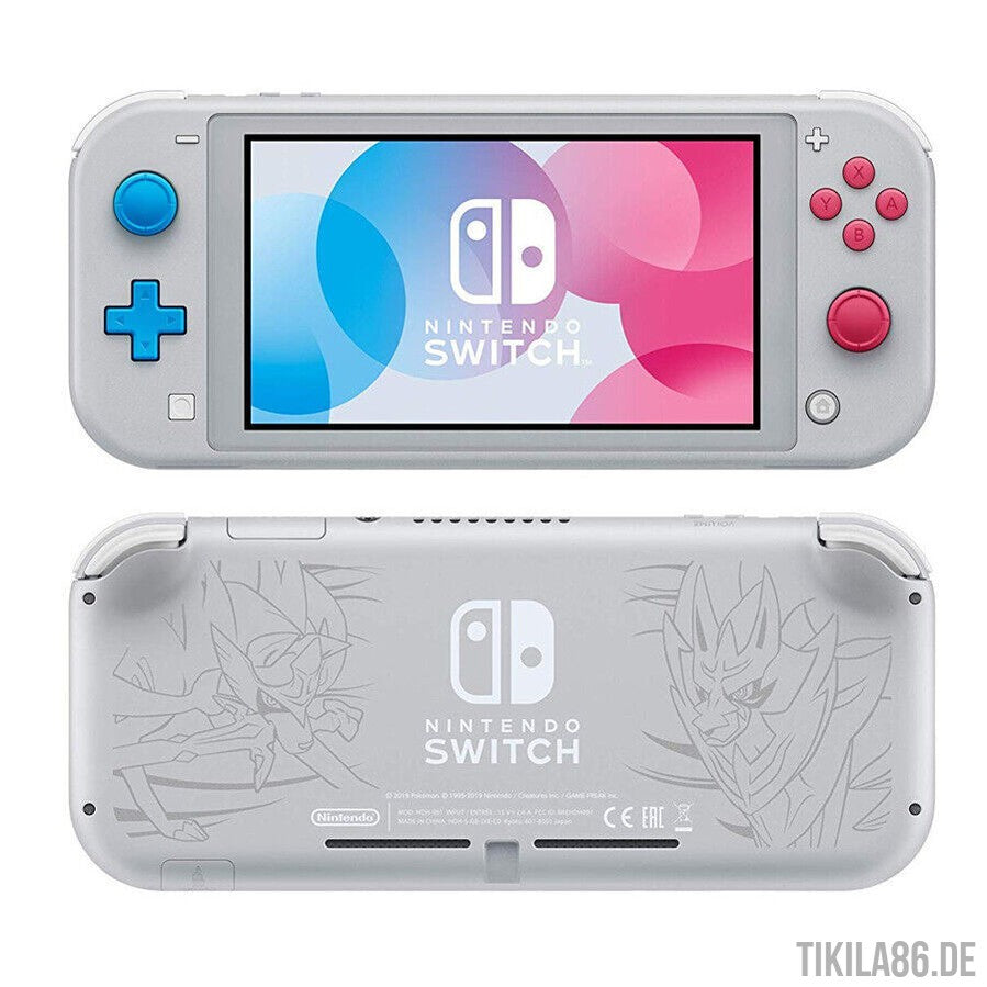 Nintendo Switch Lite Pokemon Zacian & Zamazenta Edition OVP