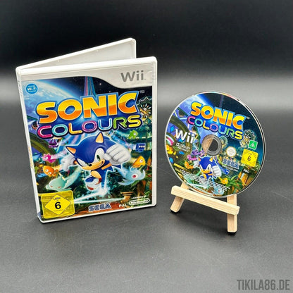 Nintendo Wii Sonic Colours - ohne Anleitung - Disc poliert ✅