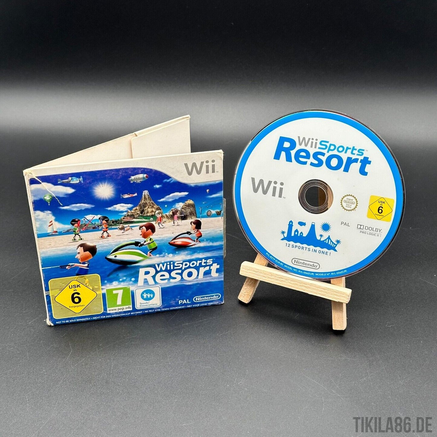 Nintendo Wii Sports Resort - Disc poliert ✅