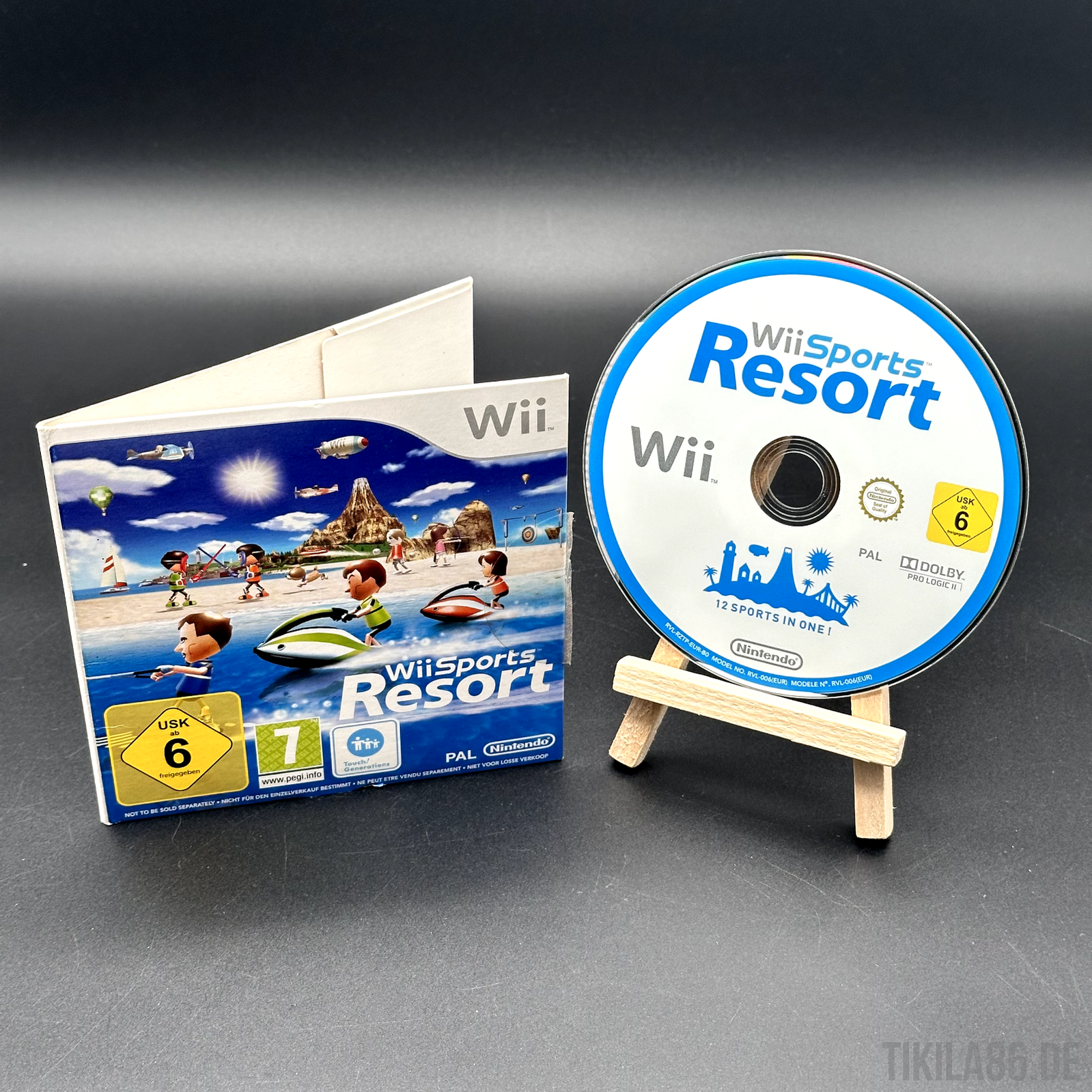 Nintendo Wii Sports Resort im Pappschuber - Disc poliert ✅