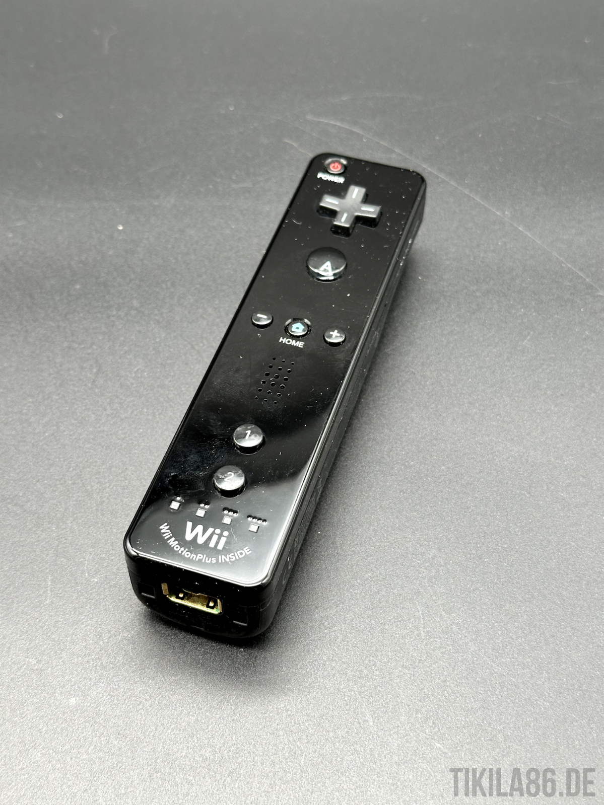 Original Nintendo Wii Remote Motion Plus - schwarz
