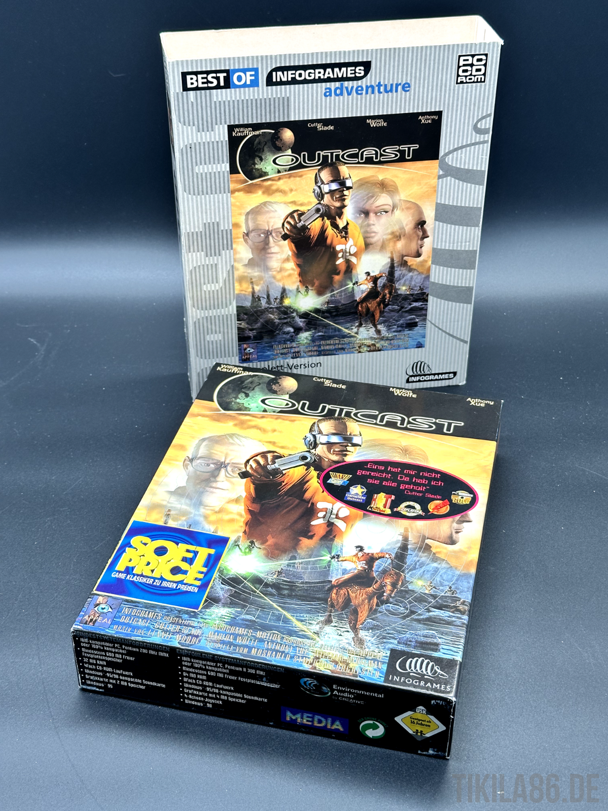 Outcast Retro PC 1999 Big Box Eurobox