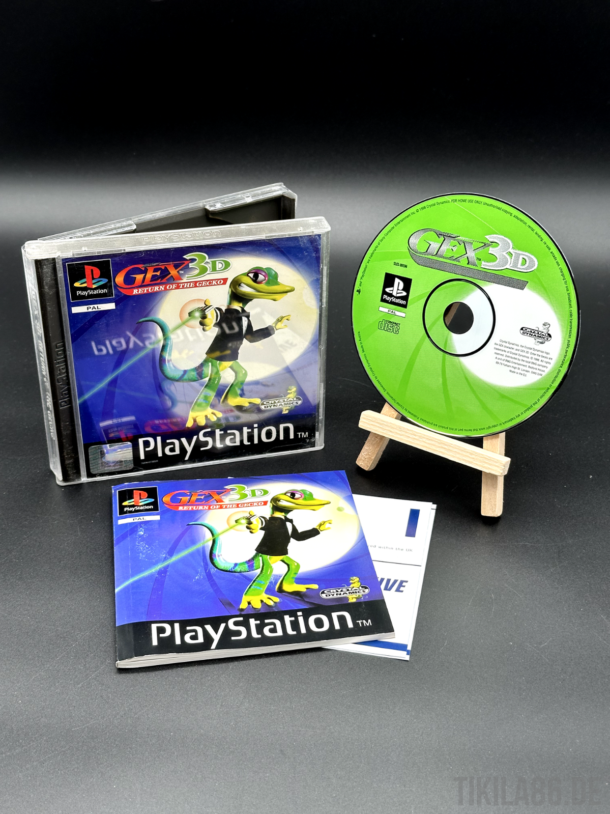 PS1 - Gex 3D: Return of the Gecko Playstation 1 - Disc poliert ✅