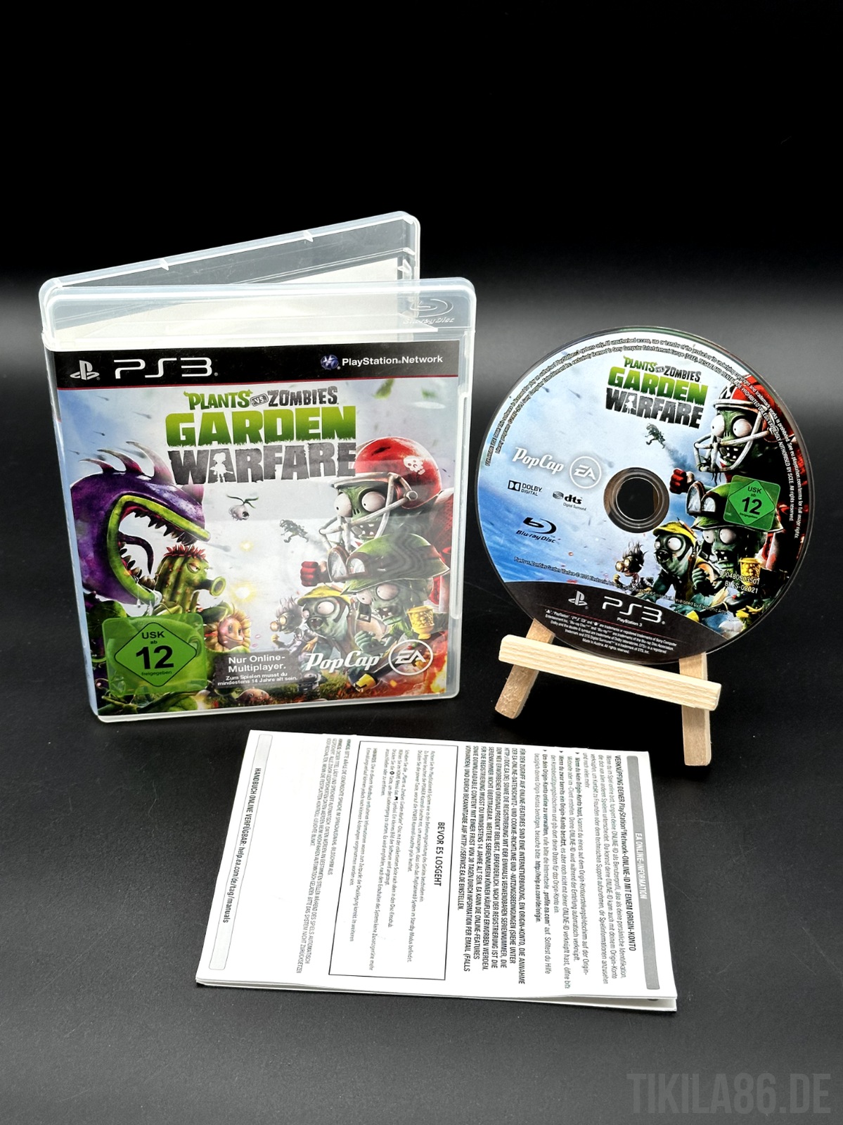 PS3: Plants vs. Zombies: Garden Warfare - Disc poliert ✅