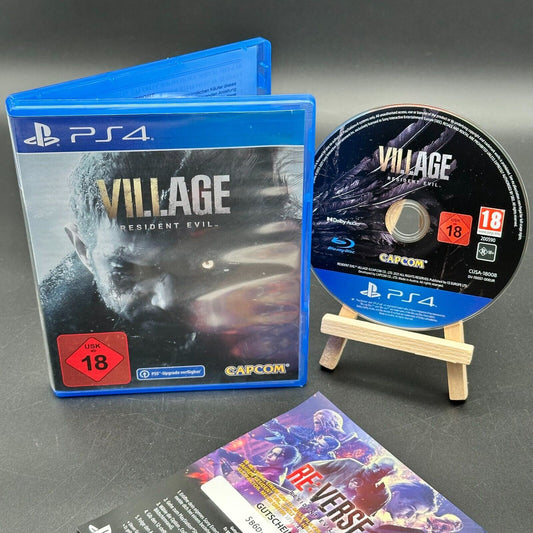 PS4 / Sony Playstation 4 - Resident Evil Village - Disc poliert ✅