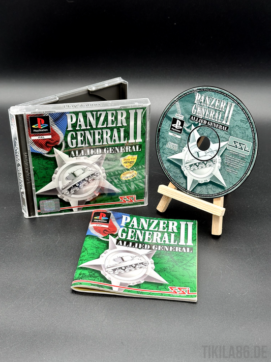 Panzer General 2 PS1 PAL PSOne Sony Playstation 1 - Disc poliert ✅