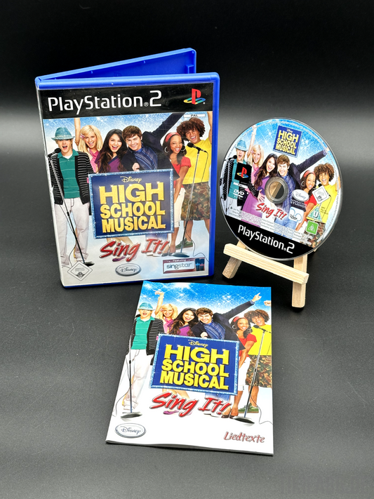 PlayStation 2 PS2 - High School Musical: Sing It! - Disc poliert ✅