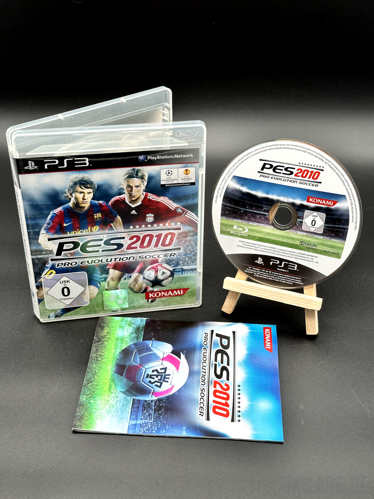 Ps3 - Playstation 3 Spiel Pes - Pro Evolution Soccer 2010 - Disc poliert ✅