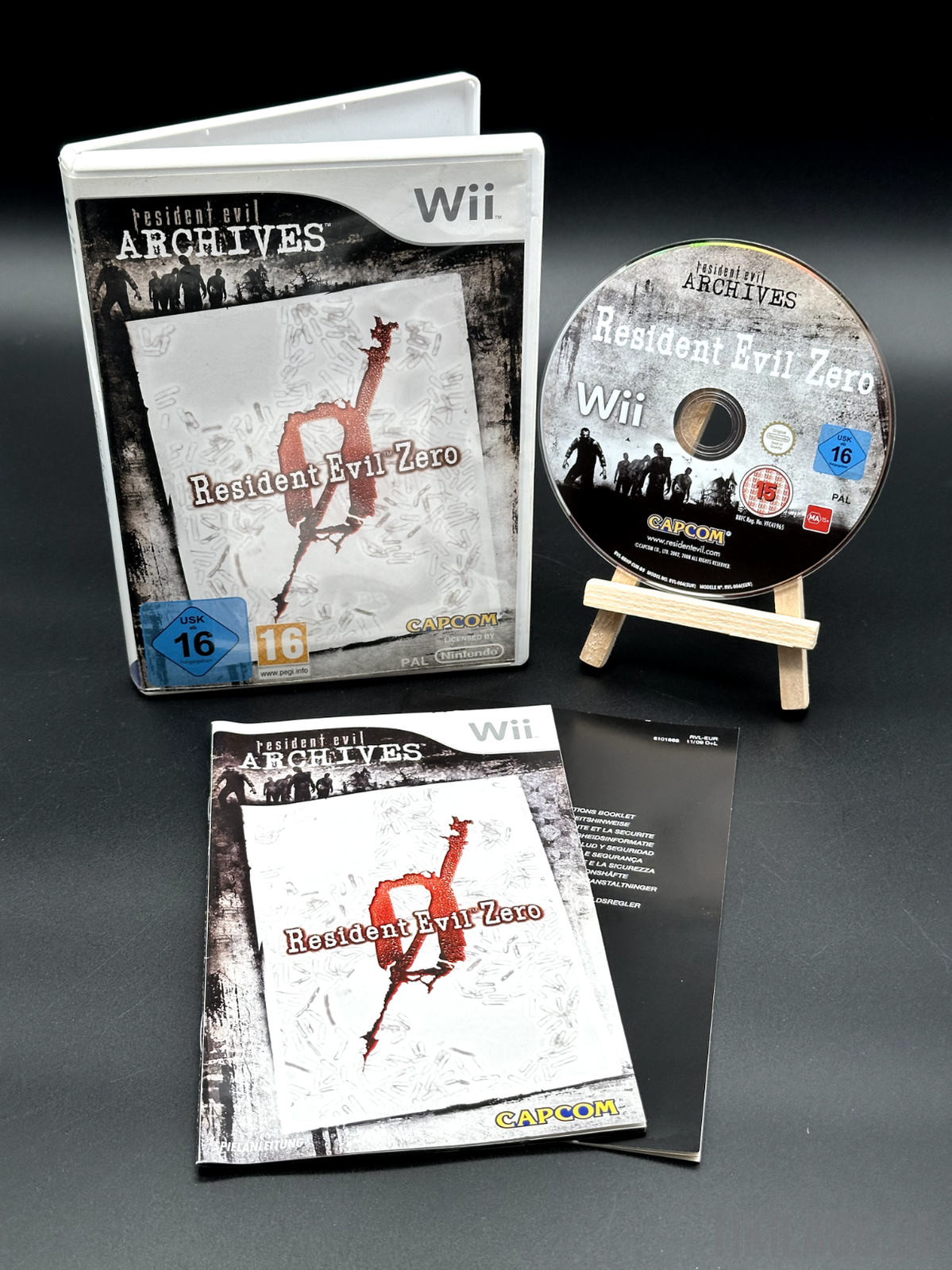 Resident Evil Archives: Resident Evil Zero • Wii - Disc poliert ✅