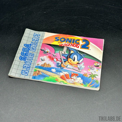 SEGA GAME GEAR Sonic The Hedgehog 2 nur Anleitung Manual