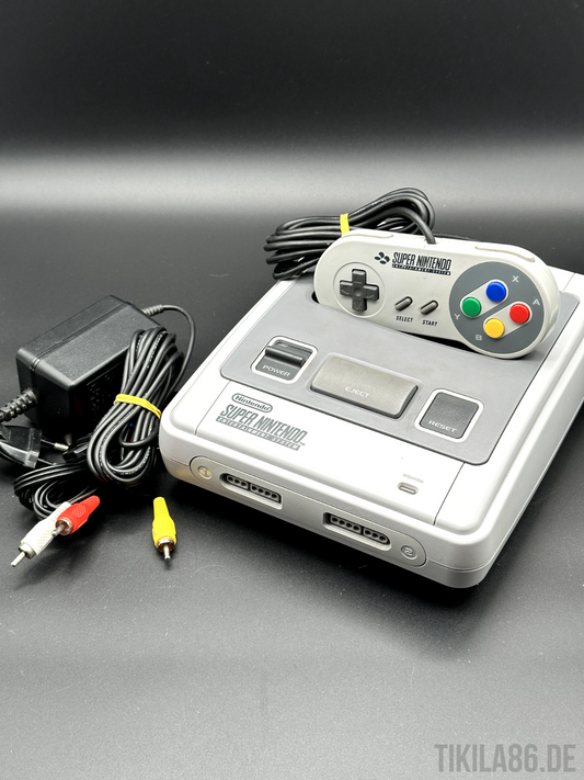 SNES | Super Nintendo Konsole mit 1 Controller 2 Kabel PAL