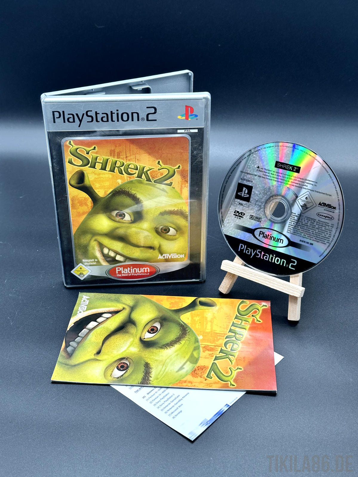 Shrek 2: The Game (gut) - PS2 - mit OVP & Anleitung - Disc poliert ✅