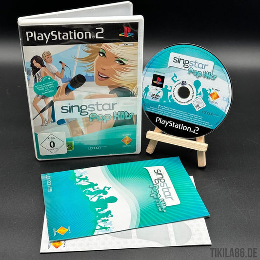 SingStar: Pop Hits | Playstation 2 | PS2 | - Disc poliert ✅