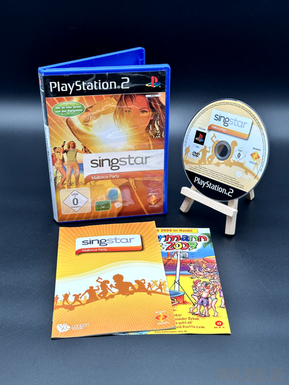 Singstar: Mallorca Party (Sony PlayStation 2, 2009) - Disc poliert ✅