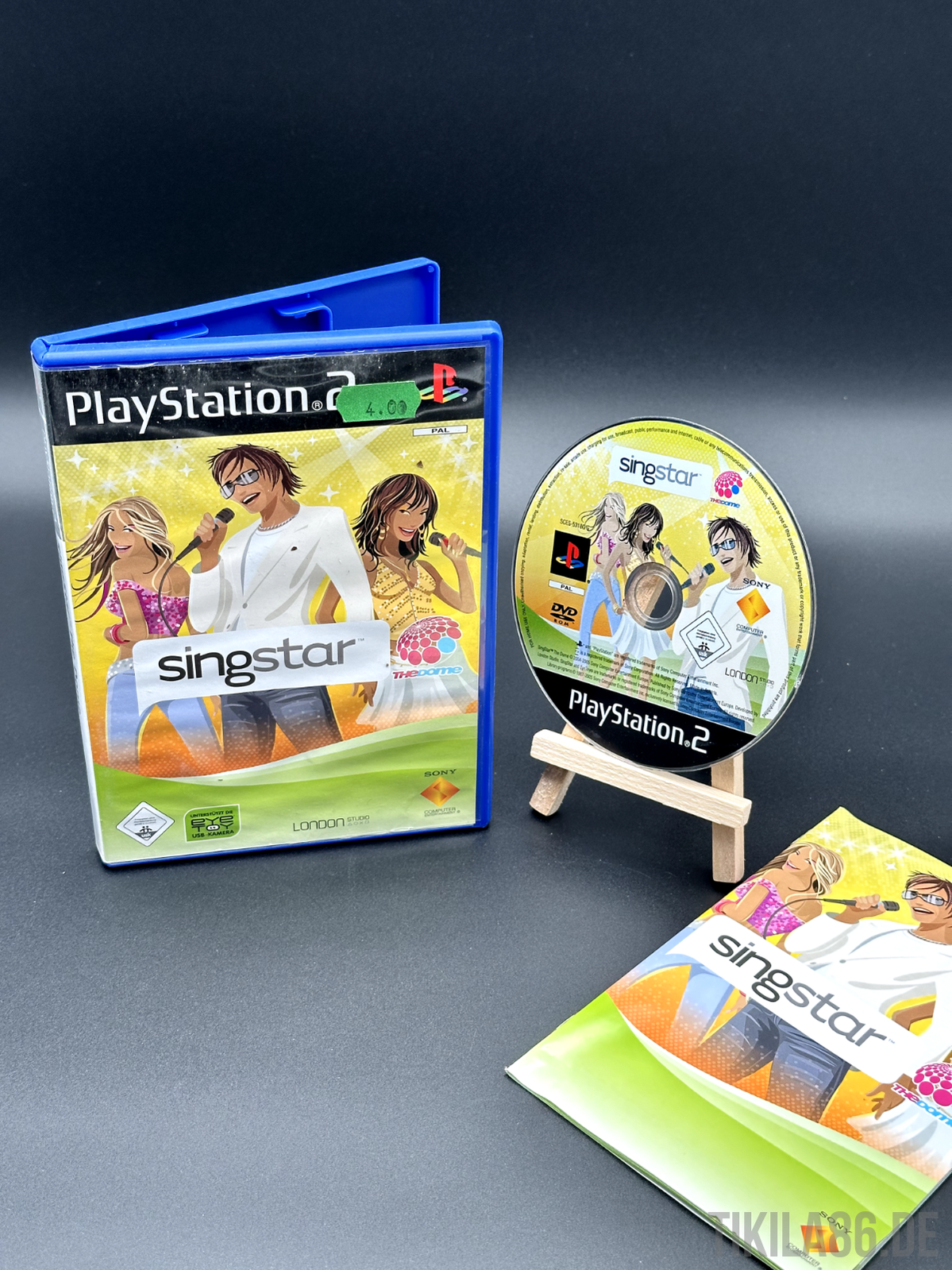 Sony Playstation 2 PS2 Spiel „Singstar: The Dome“ - Disc Poliert ✅