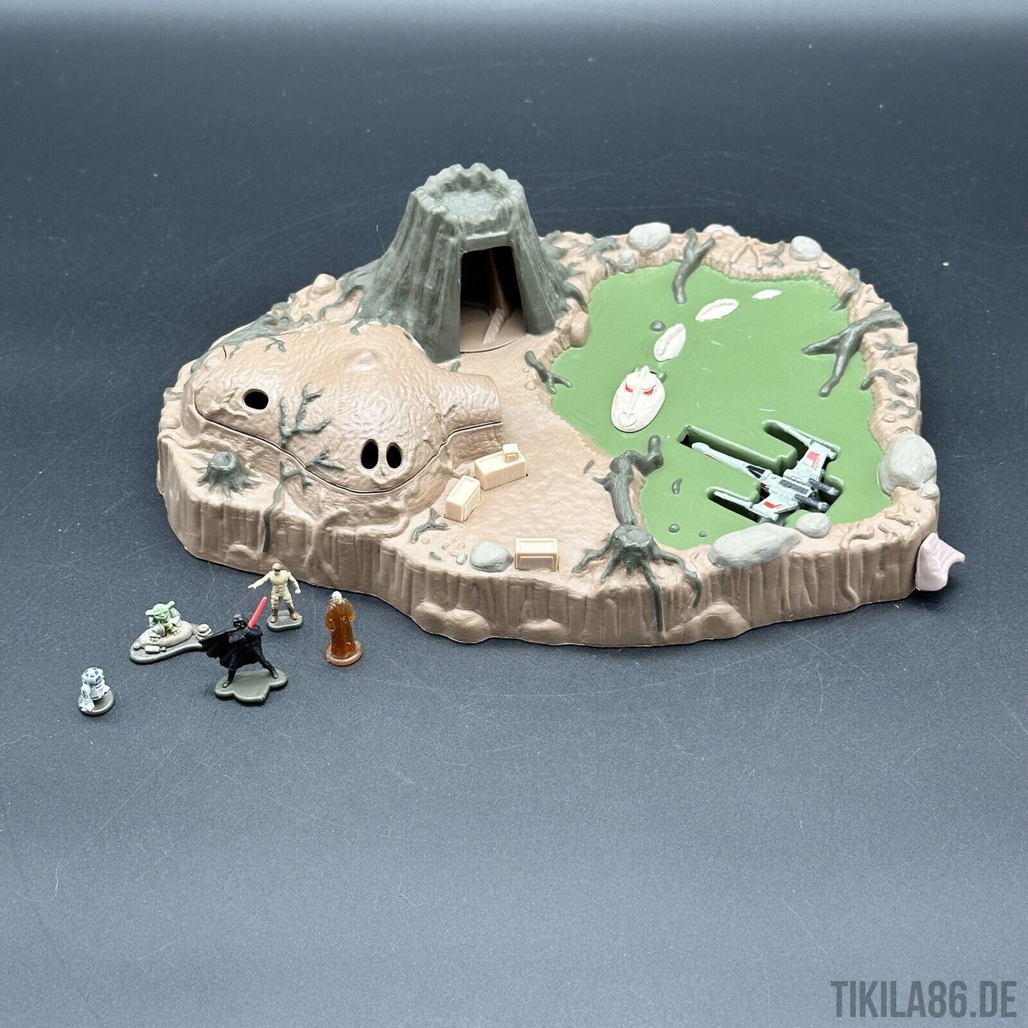 Star Wars Micro Machines - Planet Dagobah Playset - Vollständig