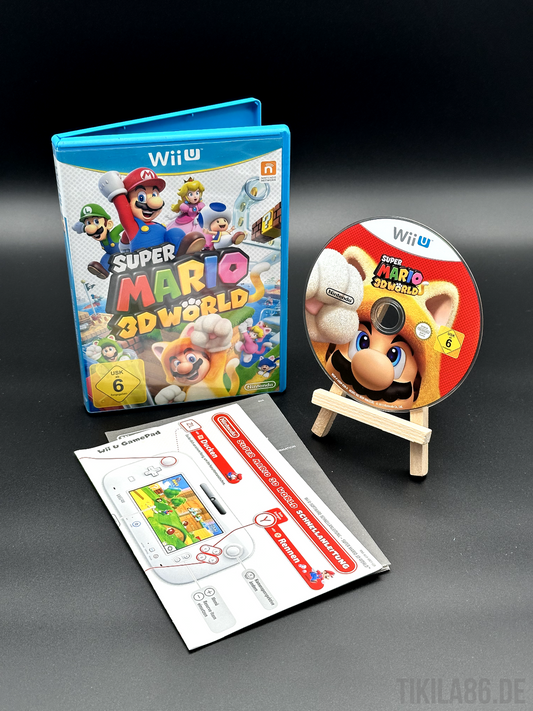 Super Mario 3D World Nintendo Wii U 2013 - Disc Poliert ✅