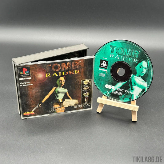 TOMB RAIDER - PLAYSTATION 1 PS1 PSX Game | Spiel ohne Anleitung - Disc poliert ✅