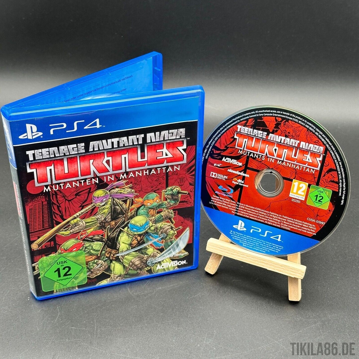 Teenage Mutant Ninja Turtles: Mutanten in Manhattan - PS4 - Disc poliert ✅