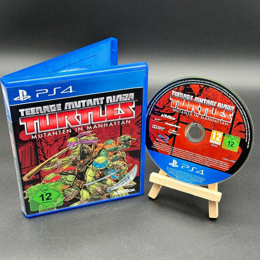 Teenage Mutant Ninja Turtles: Mutanten in Manhattan - PS4 - Disc poliert ✅