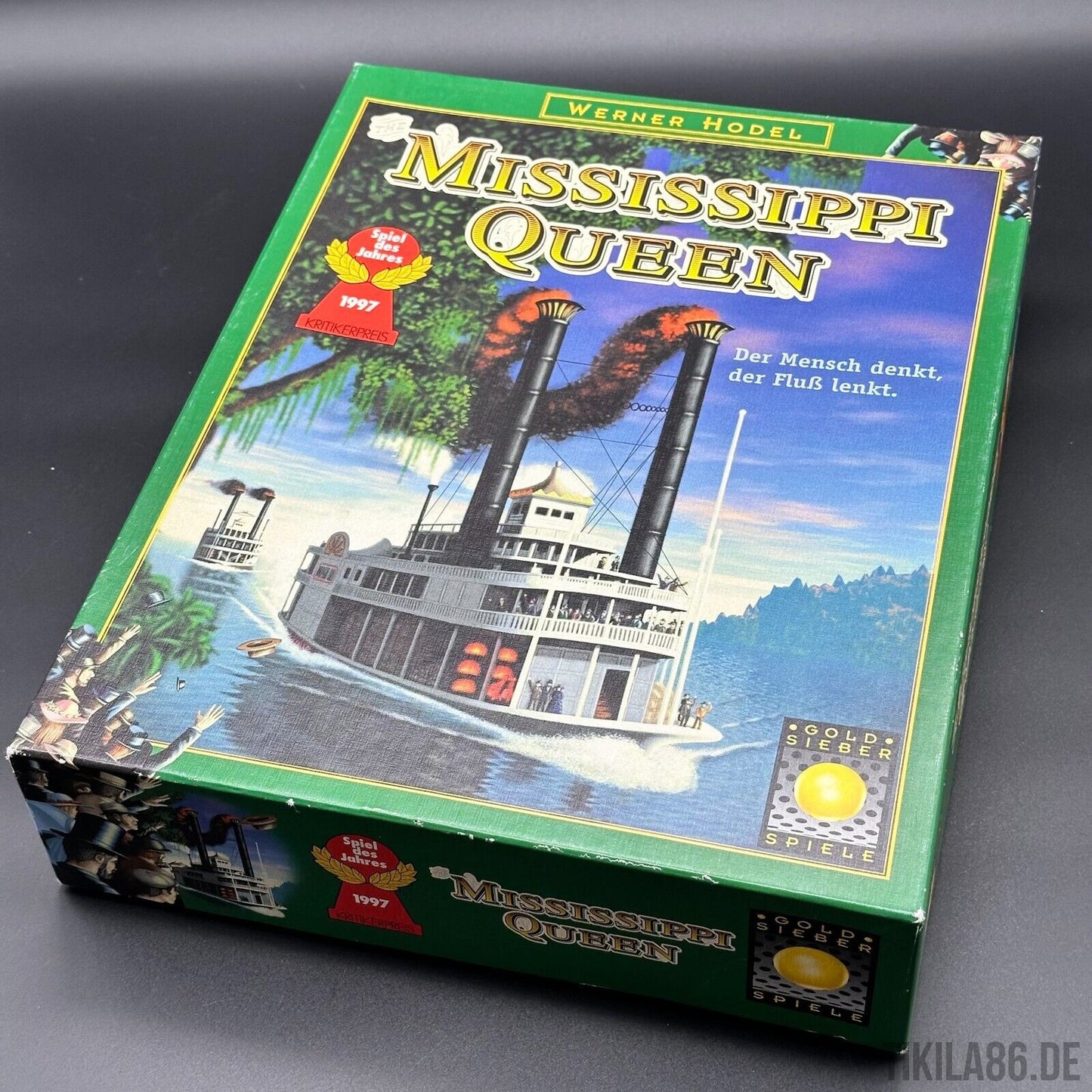 The Mississippi Queen - Brettspiel - Gold Sieber Spiele - Vollständig