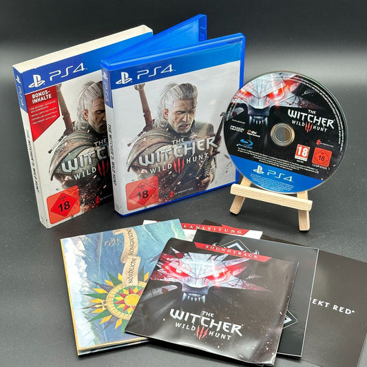 The Witcher 3 Wild Hunt CD Projekt Red Edition PS4 Pappschuber - Disc poliert ✅