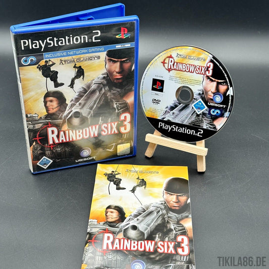 Tom Clancy´s Rainbow Six 3 Sony Playstation 2 PS2 - Disc poliert ✅