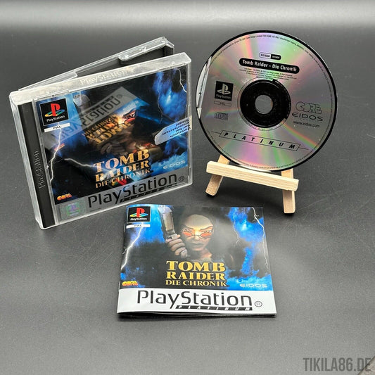 Tomb Raider: die Chronik PlayStation 1 Platinum - Disc poliert ✅